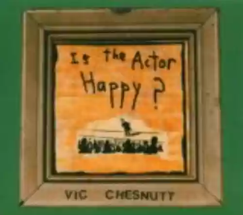 Cover di Is the Actor Happy?