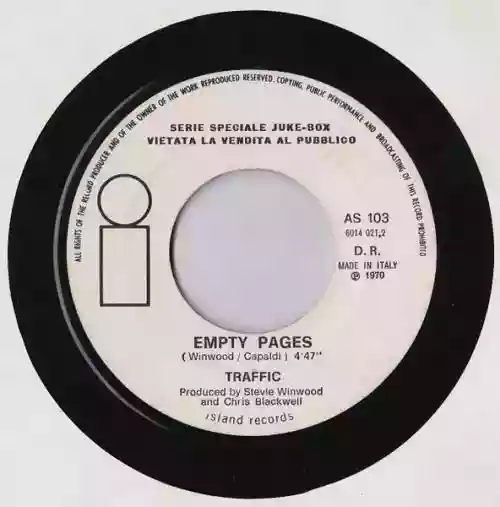 Cover di Empty Pages