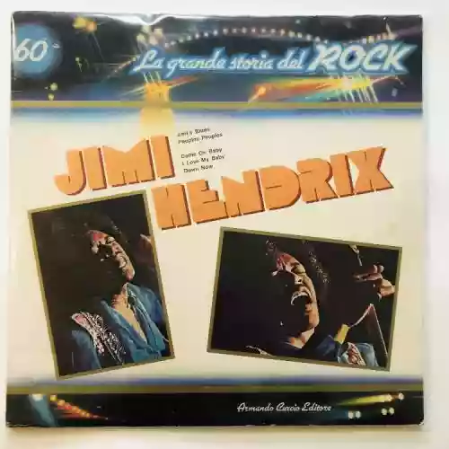 Cover di Jimi Hendrix - La Grande Storia del Rock