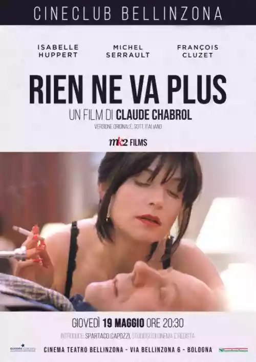 Cover di Rien ne va plus 