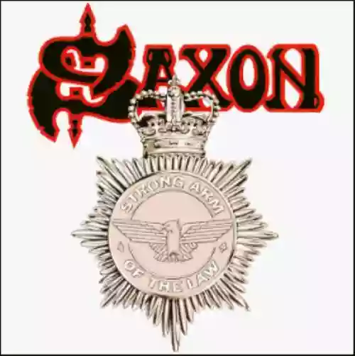 Cover Saxon - Strong Arm of the Law