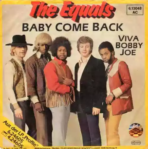 Cover The Equals - Baby Come Back