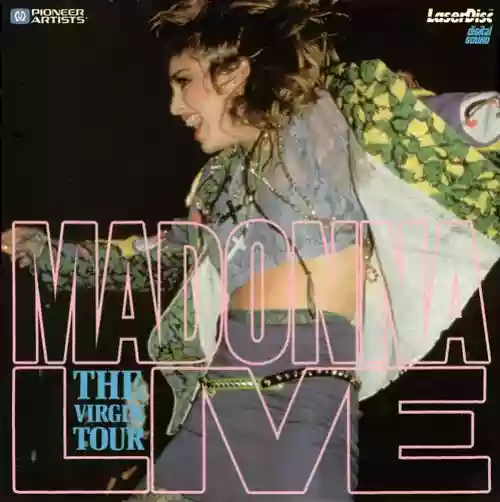 Cover Madonna - The Virgin Tour Live