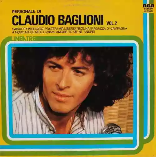 Cover di Personale Di Claudio Baglioni Vol. 2