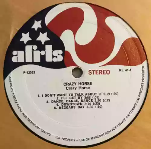 Cover Crazy Horse - Crazy Horse / Mandrill