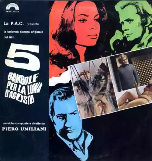 Cover Piero Umiliani - 5 bambole per la luna d'agosto