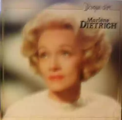 Cover Marlene Dietrich - Disque d'or